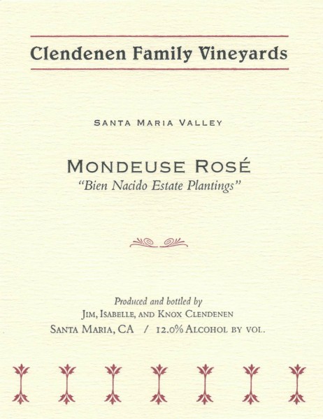 CFV - Mondeuse Rose - Label