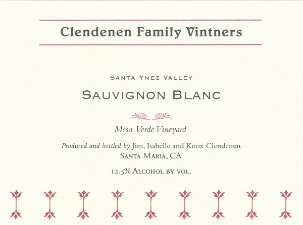 CFV - Sauv Blanc - Label