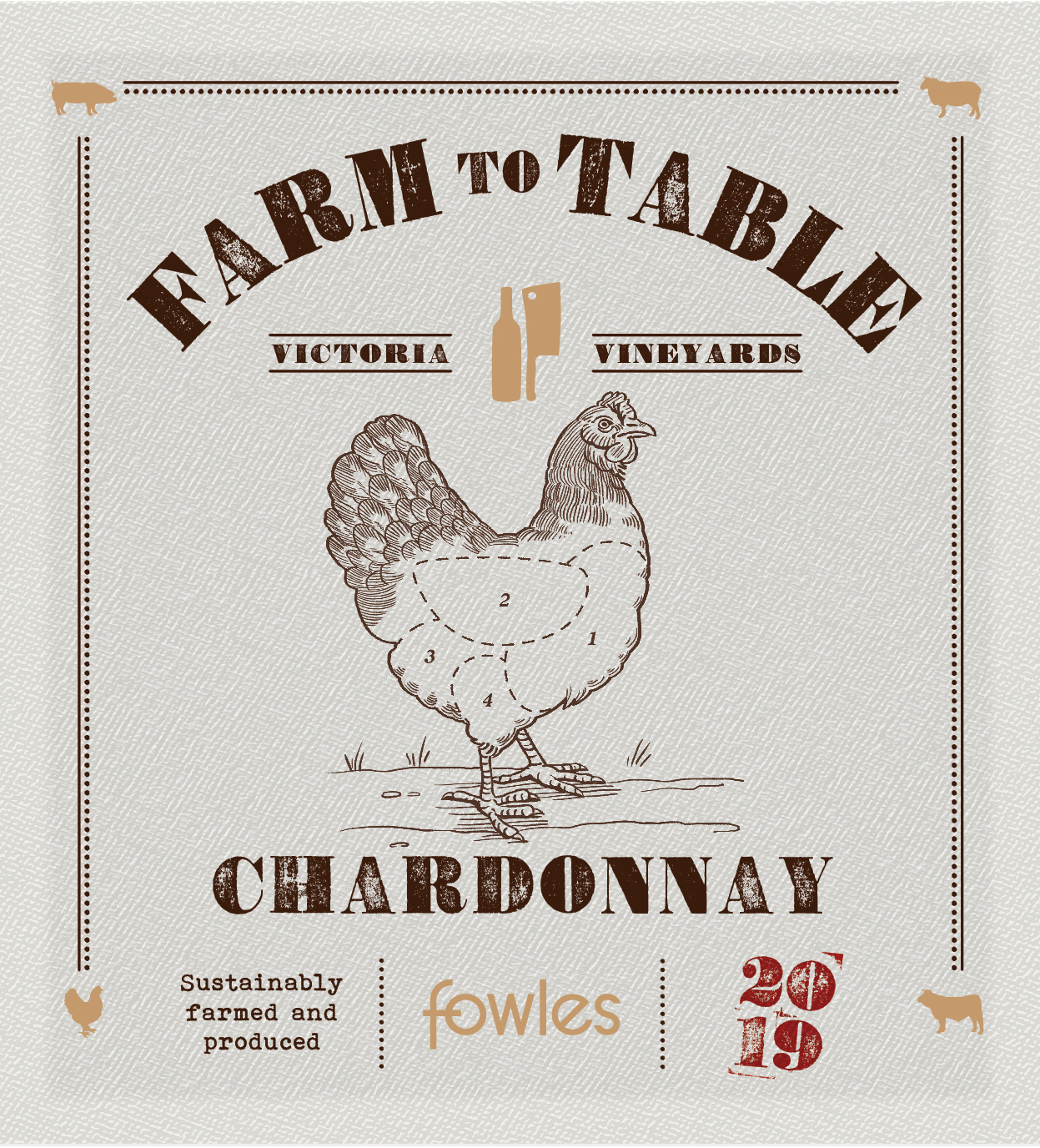 Farm to Table Label AW_Chardonnay_2019